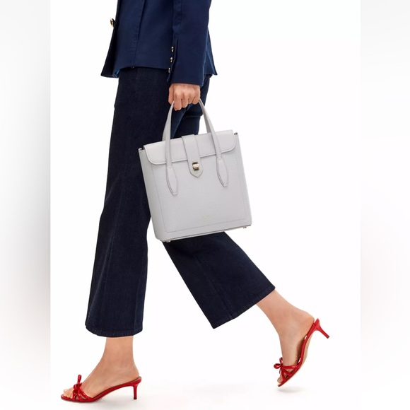 New Kate Spade Essential Medium North South Tote Pebble Leather Luna - Picture 3 of 6